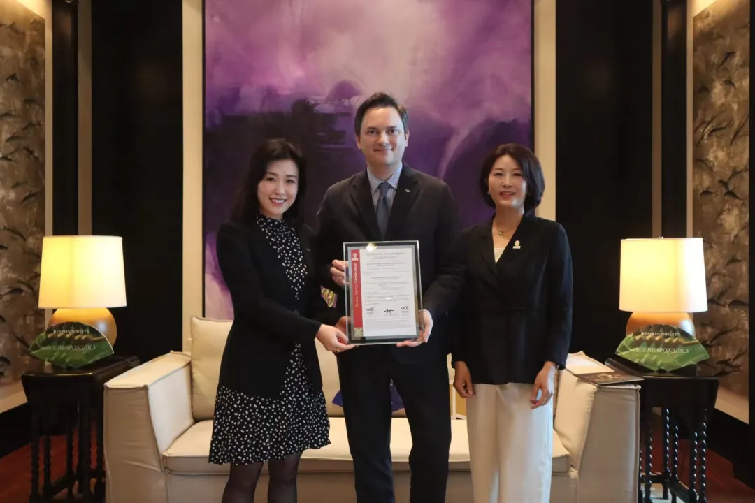 喜讯丨必维为广州文华东方酒店颁发GSTC认证，展示在可持续发展的承诺与实践