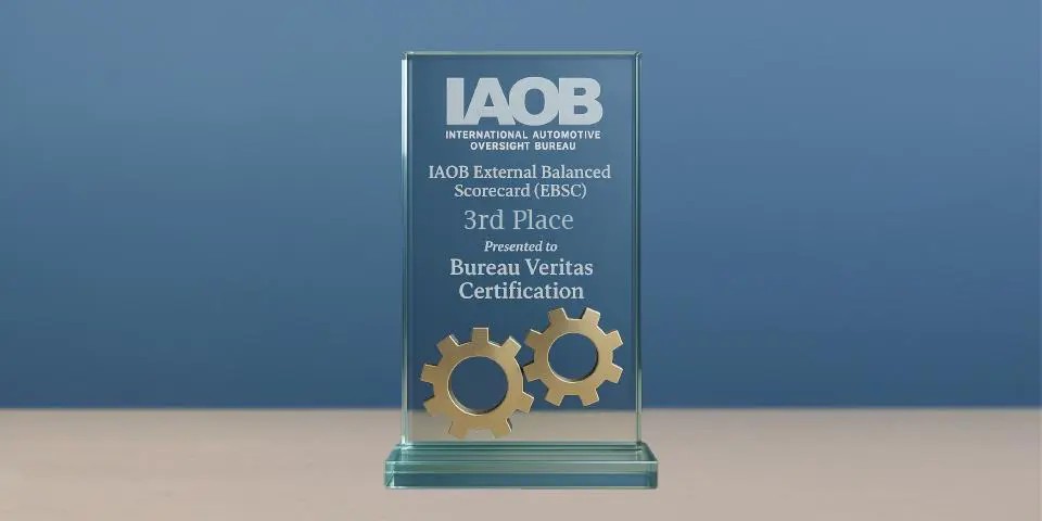 必维位列 IAOB 认可认证机构前三甲，以卓越表现实现对汽车行业的质量保证