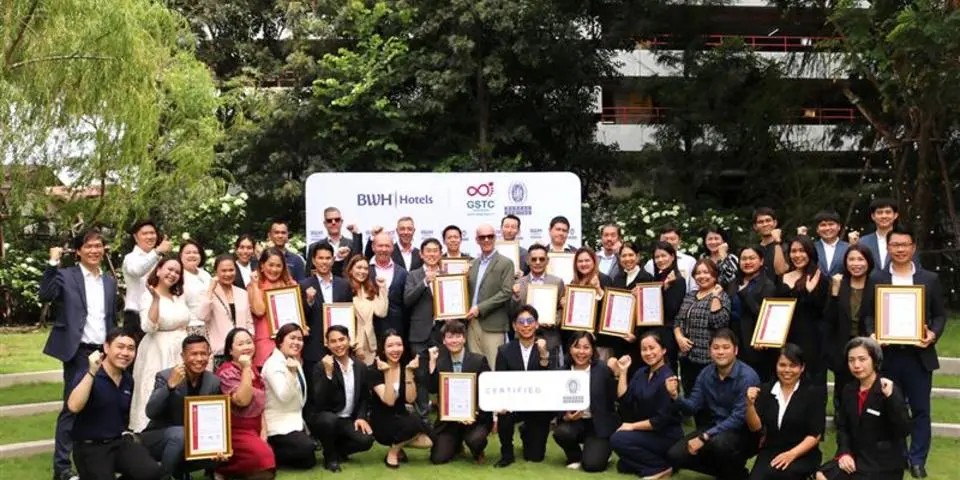 全球视野丨必维泰国授予Best Western® 酒店及度假村GSTC认证证书