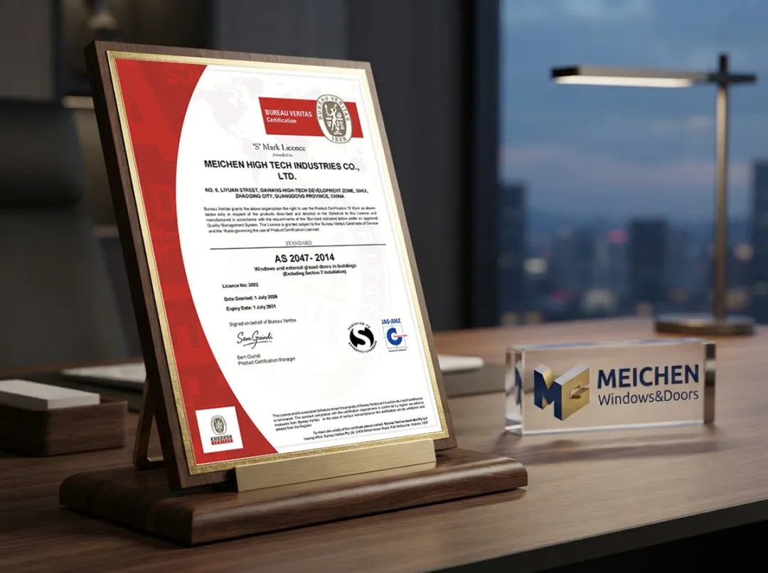美呈国际门窗荣获 Bureau Veritas SMark 认证，品质再获国际权威认可